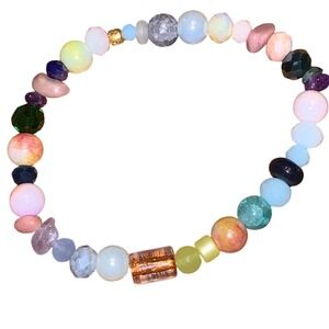 Colorful Beaded Stretch Bracelet Fun Fashion Bohemian‎ Style Bracelet